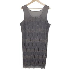 Sundance Catalog Deco Glamour Dress Beaded Size 16